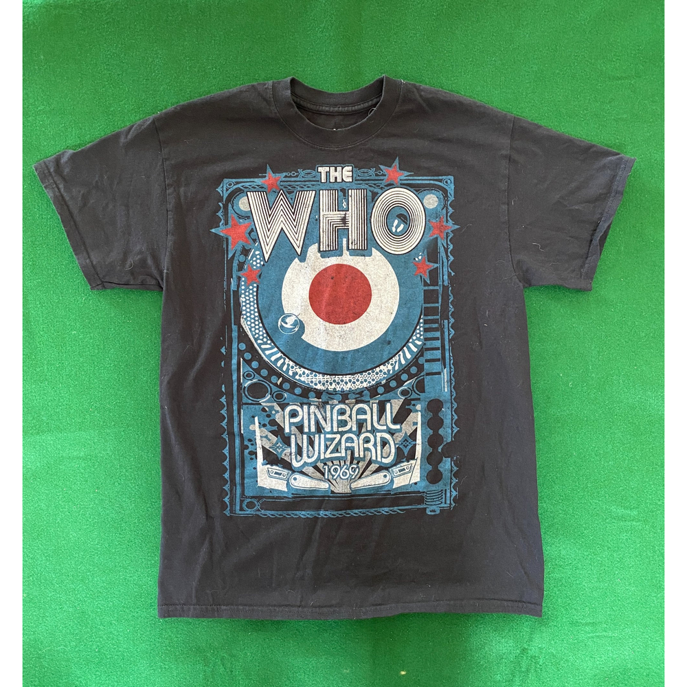 The Who Band Tee Mens Medium Liquid Blue
